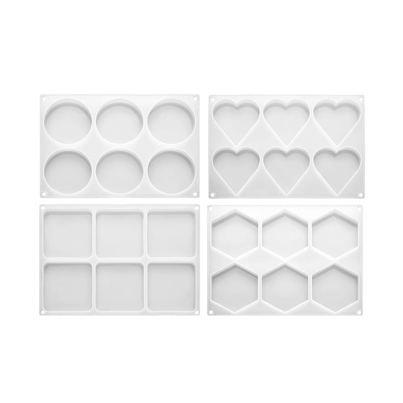 FYBL-Resin Molds 4 Inch Round  - Coaster Mold Round ulasan dan harga