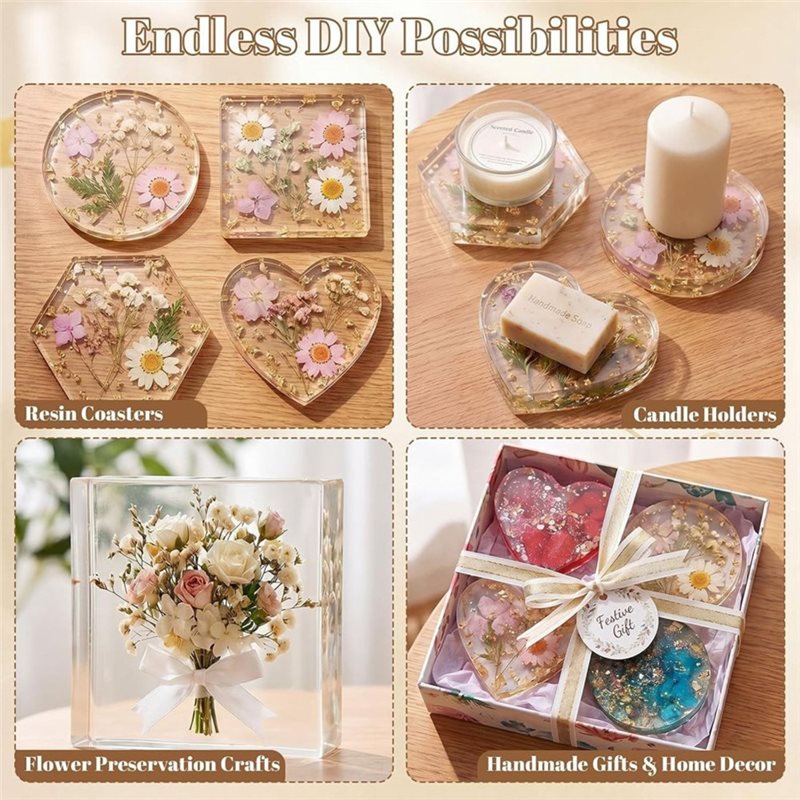 [ABFI!】 Resin Molds For DIY Ep - Coaster Mold Round ulasan dan harga