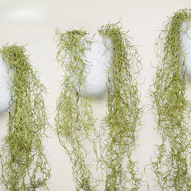 85cm Green Artificial Plant Mo - Terrarium Moss Art ulasan dan harga
