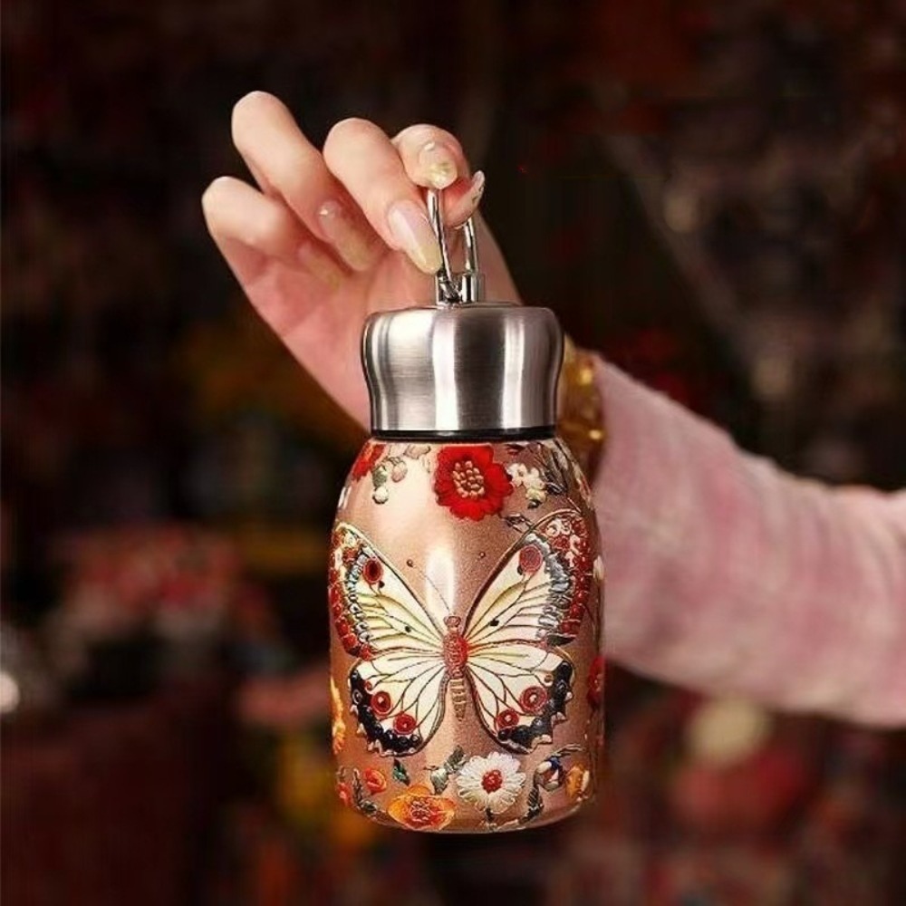Cute Double Wall Insulated Cup - Vacuum Chamber Small ulasan dan harga