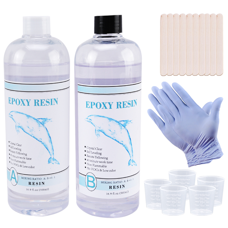 1:1 Clear Epoxy Resin Crystal  - Mixing Cup Silicone ulasan dan harga
