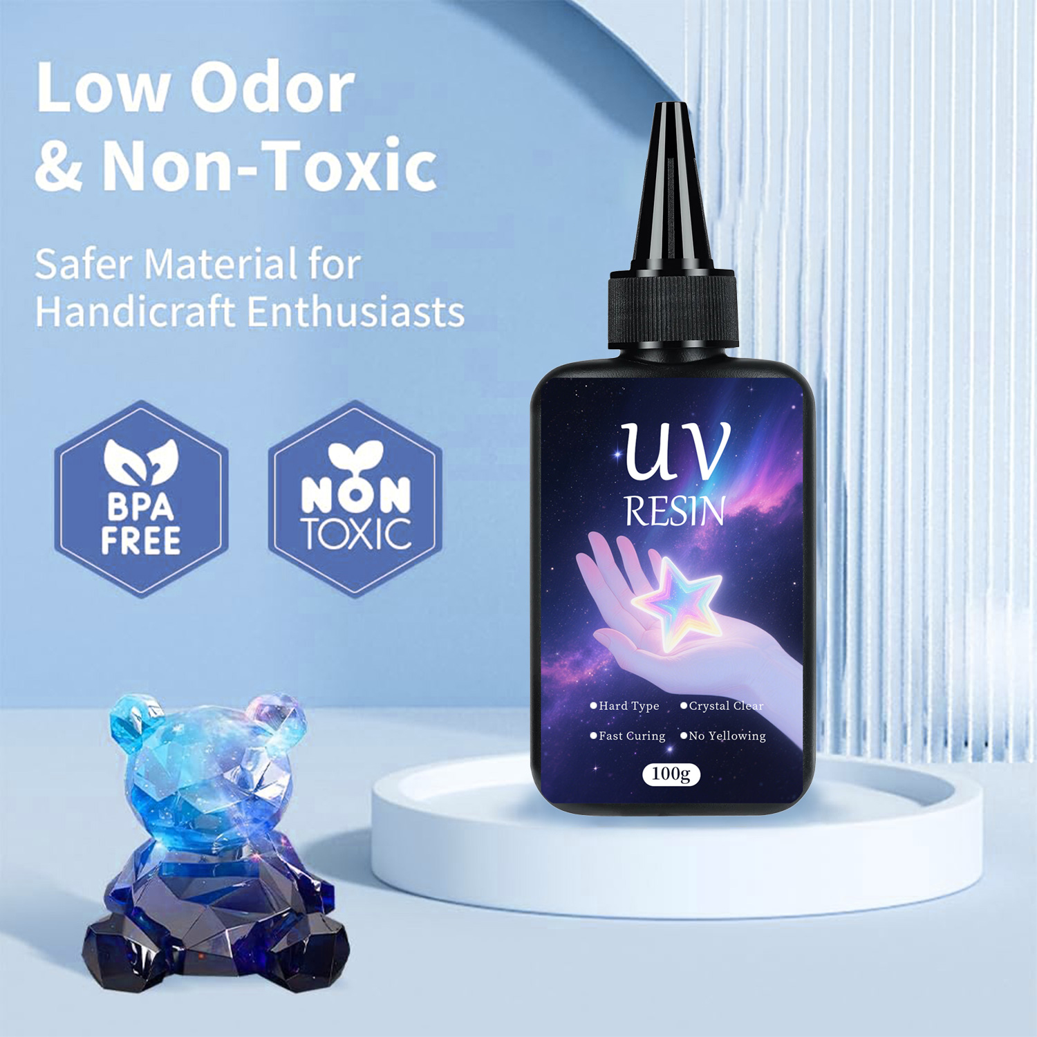 UV Resin kit with Casting Tool - Epoxy Uv Resin Kit ulasan dan harga