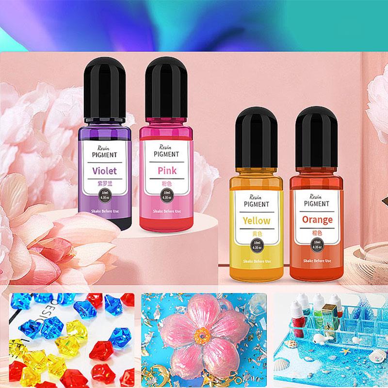 24 Color Art Ink Alcohol Resin - Resin Dye Alcohol ulasan dan harga